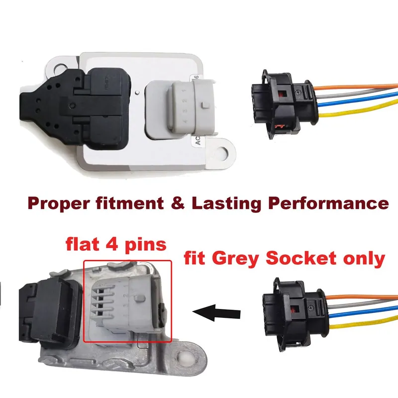 A high-pressure fuel rail pressure sensor threaded into a diesel common fuel rail.