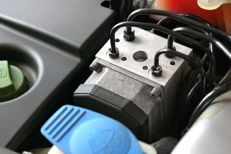 An Anti-lock Brake System (ABS) control module, which calculates and broadcasts the vehicle speed signal to the PCM.