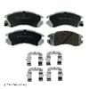 GMC R2500 Suburban Disc Brake Pad and Hardware Kit Parts