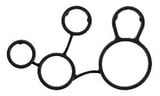 Engine Oil Filter Adapter Gasket